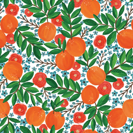 Mandarin Grove - Gift Wrap - Roll (30" x 5 ft.)