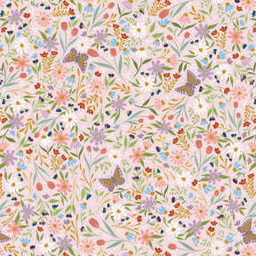 Delicate Floral - Gift Wrap - Roll (30" x 5 ft.)