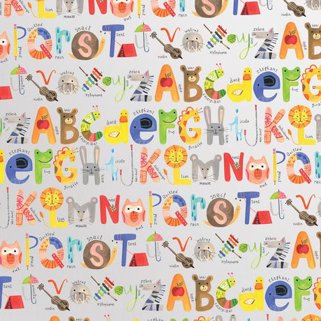 ABC's - Gift Wrap - Roll (30" x 5 ft.)