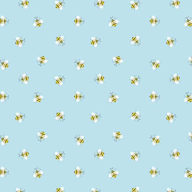 Honey Bees - Gift Wrap - Roll (30" x 5 ft.)