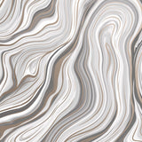 Marbleized Silver - Gift Wrap - Roll (30" x 5 ft.)