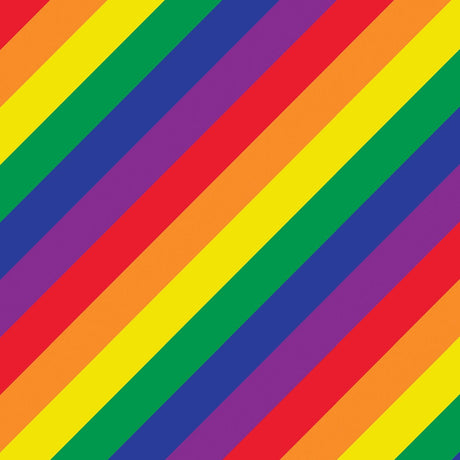 Rainbow Stripe - Gift Wrap - Roll (30" x 5 ft.)