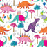 Dino Party - Gift Wrap - Roll (30" x 5 ft.)