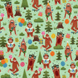 Bigfoot Party - Gift Wrap - Roll (30" x 5 ft.)