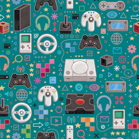 Gamer's World - Gift Wrap - Roll (30" x 5 ft.)