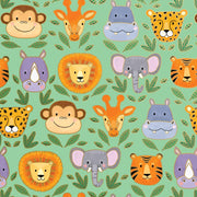 Jungle Animals - Gift Wrap - Roll (30" x 5 ft.)
