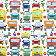 Traffic Jam - Gift Wrap - Roll (30" x 5 ft.)