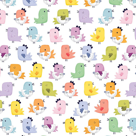 Baby Chicks - Gift Wrap - Roll (30" x 5 ft.)