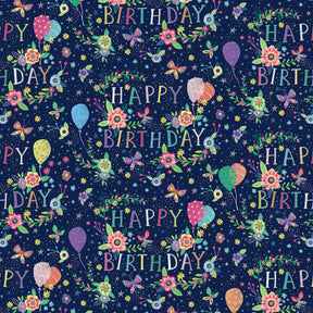Beautiful Birthday - Gift Wrap - Roll (30" x 5 ft.)