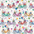 Birthday Bicycles - Gift Wrap - Roll (30" x 5 ft.)
