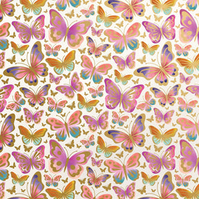 Beautiful Butterflies - Gift Wrap - Roll (30" x 5 ft.)