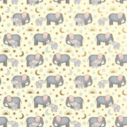 Baby Elephants - Gift Wrap - Roll (30" x 5 ft.)