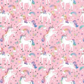 Rainbow Unicorn - Gift Wrap - Roll (30" x 5 ft.)