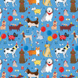 Party Dogs Wrapping Paper — primary image