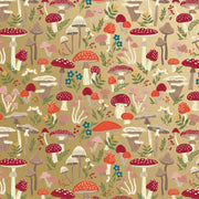 Mushroom Forest - Gift Wrap - Roll (30" x 5 ft.)