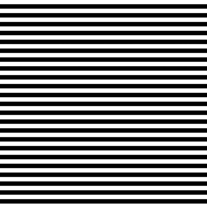 Black White Stripe - Gift Wrap - Roll (30" x 5 ft.)