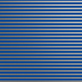 Blue Silver Stripe - Gift Wrap - Roll (30" x 5 ft.)