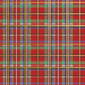 Tartan - Gift Wrap - Ream Gift Wrap Roll (30" x 833 ft.)