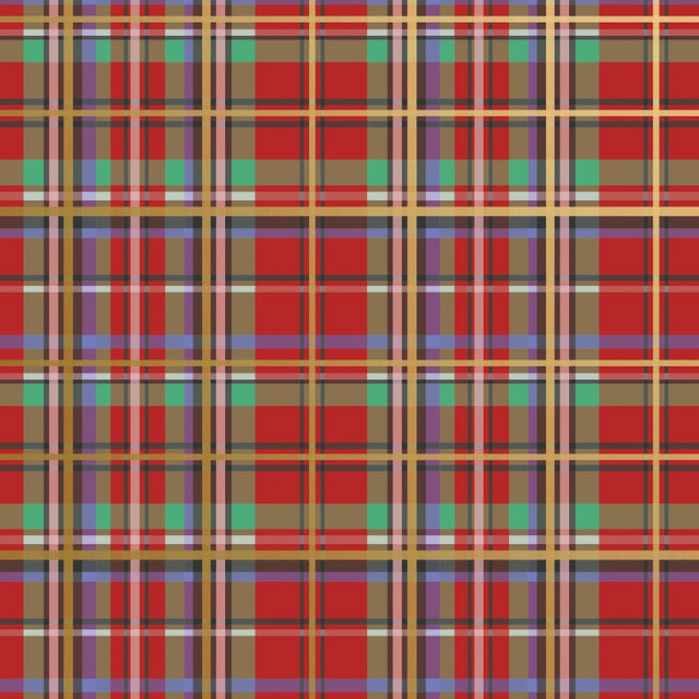 Tartan - Gift Wrap - Ream Gift Wrap Roll (30" x 833 ft.)