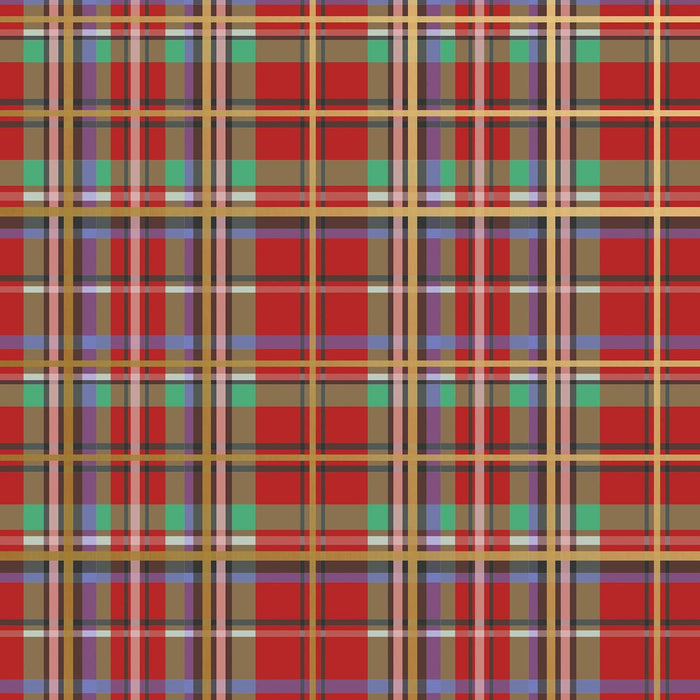 Tartan - Gift Wrap - Ream Gift Wrap Roll (30" x 833 ft.)