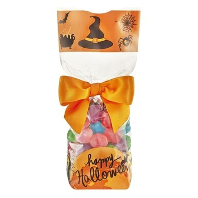 Halloween - Hard Bottom Candy Bag - 2-1/8 x 1-3/4 x 8-1/2"