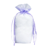 Lavender - Cardboard Bottom Organza Bag - 5 x 2-1/2 x 8""
