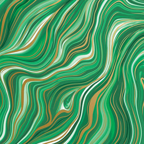 Marbleized Green - Gift Wrap - Roll (30" x 5 ft.)