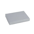 Silver Metallic - Gift Card Box - 4-5/8 x 3-3/8 x 5/8"