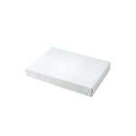 Gloss White Frost - Apparel Box - 10 x 7 x 1-1/4"
