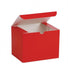 Gloss Holiday Red - 1 Piece Top Tuck Gift Box - 6 x 4-1/2 x 4-1/2"