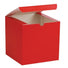 Gloss Holiday Red - 1 Piece Top Tuck Gift Box - 6 x 6 x 6"