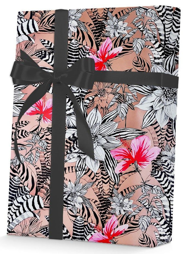 Bromeliad - Gift Wrap - 1/2 Ream - Gift Wrap Roll (30" x 417 ft.)