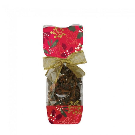 Wishes Red - Hard Bottom Candy Bag - 2-1/8 x 1-3/4 x 8-1/2"
