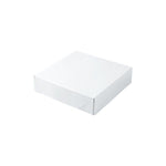 Gloss White - 2 Piece Pop p Gift Box - 6-1/2 x 6-1/2 x 1-5/8" (2 Piece Pop Up Style)