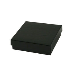 Arcadia Black Gloss (Semi-Gloss Finish) - Jewelry Box - 3-1/2 x 3-1/2 x 1-1/2"