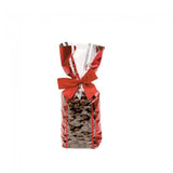 Wide Band True Red - Hard Bottom Candy Bag - 2-1/8 x 1-3/4 x 8-1/2"