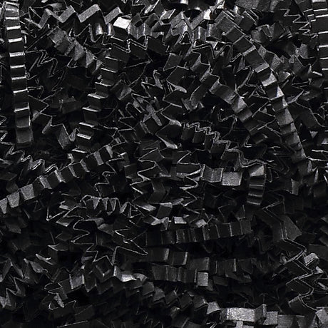 Black - Crinkle Cut Basket Shred - 10 lb Box