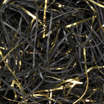 Black/Gold - Very Fine Cut Basket Shred - 40 lb Box