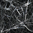 Black/Silver - Very Fine Cut Basket Shred - 40 lb Box