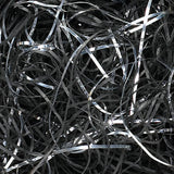 Black/Silver - Very Fine Cut Basket Shred - 40 lb Box