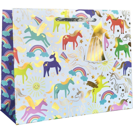 Unicorn - Gift Bag - 12-1/2 x 5 x 10"