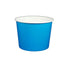 Solid Blue - Ice Cream Cup - (4 oz) 3" (Dia) x 1-15/16" H