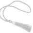 Silver - Bookmark Tassel - 4"