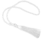 White - Bookmark Tassel - 4"