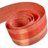 Red / Metallic Gold - Brilliance (Wired Edge) Ribbon - 1-1/2" x 50 Yards