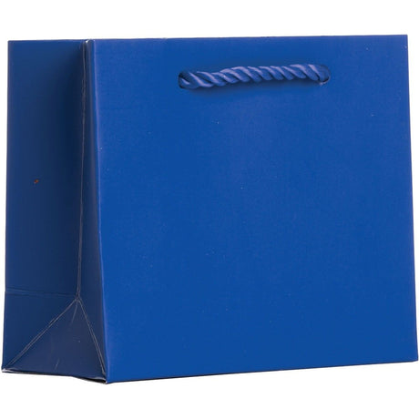 Matte Royal - Gift Bag w/Tag - 5 x 2 x 4"