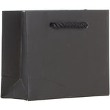 Matte Black - Gift Bag w/Tag - 5 x 2 x 4"