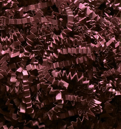 Burgundy - Crinkle Cut Basket Shred - 10 lb Box