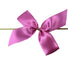 Pink - Stretch Cord With Bow - 2 Loop - 3-1/2" Bow w/Stretch Cord
