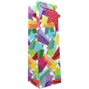 Bright Stars - Wine Bag - 4-1/2 x 4-1/2 x 14"
